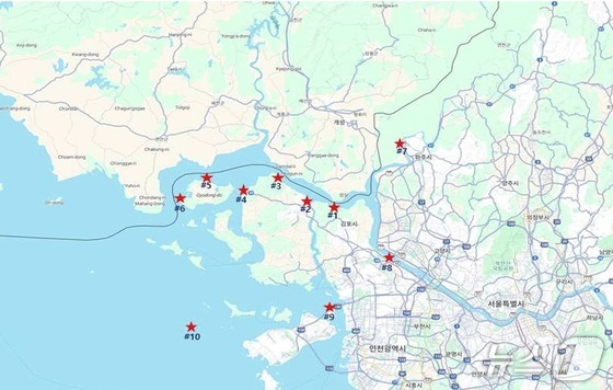 Sampling points for the special joint inspection conducted by government departments on July 4