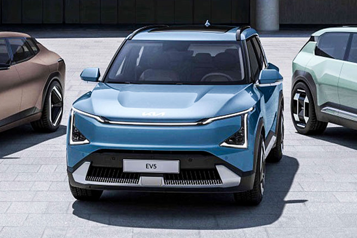 기아 - EV5 - 전기 SUV - 준중형 전기차 - 오퍼짓 유나이티드 - 스포티지 - 평탄화 시트 - 81.4kWh - 패밀리카 - 실용성