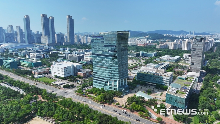 인천테크노파크 전경.