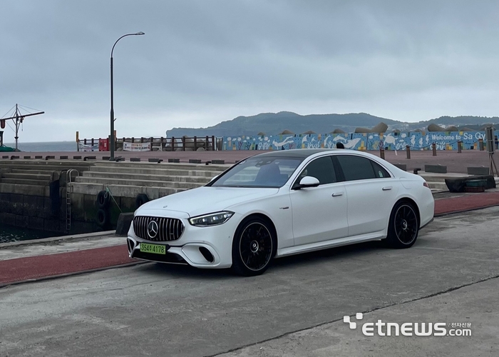 메르세데스-AMG S 63 E 퍼포먼스. 제주=정치연 기자