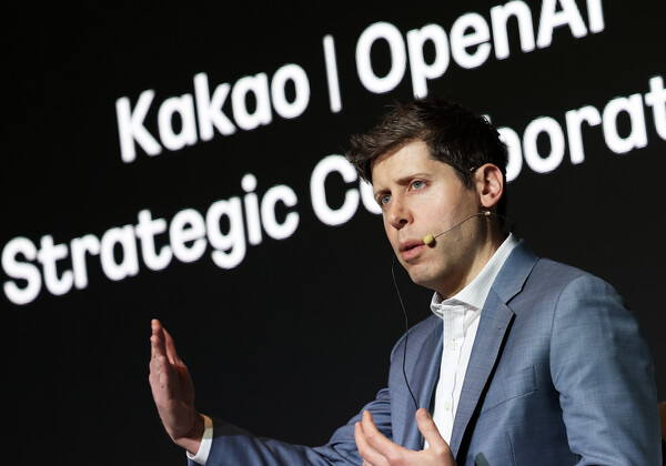 챗GPT 개발사 오픈AI의 샘 올트먼 최고경영자(CEO). / 뉴스1