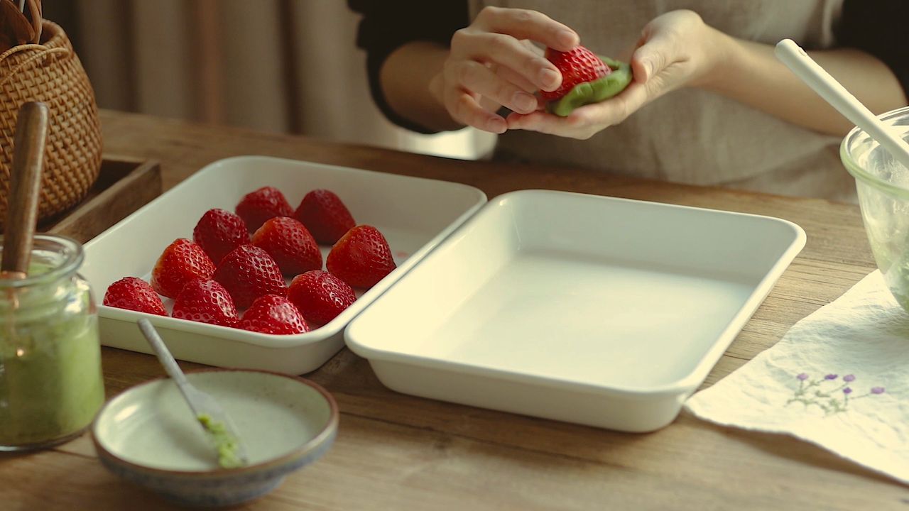 Strawberry rice cake3