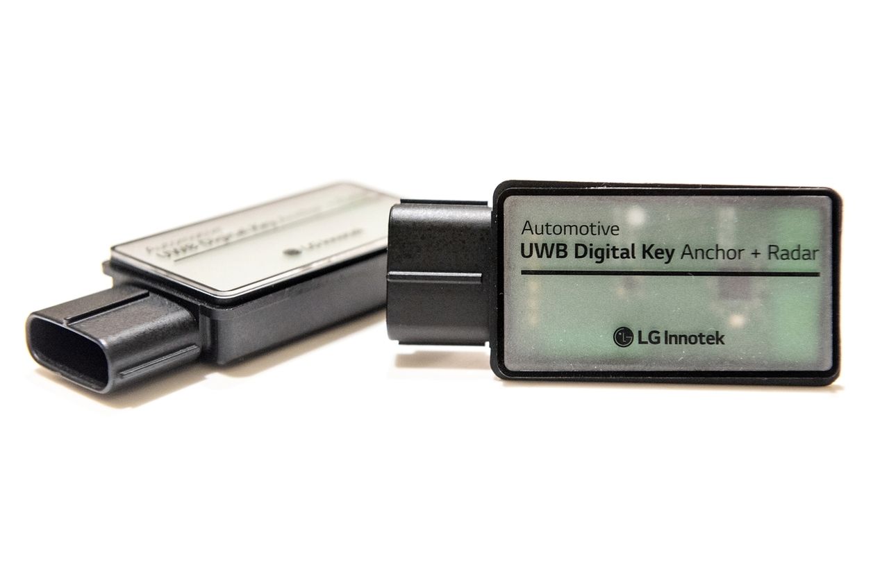 LG Innotek's next-generation digital key solution module with enhanced precision and radar-based safety features (LG Innotek)]