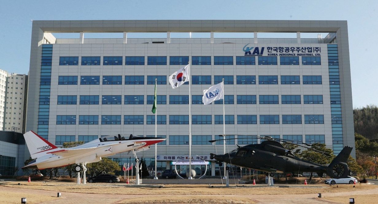 Korea Aerospace Industries headquarters in Sacheon, South Gyeongsang Province (Korea Aerospace Industries)]