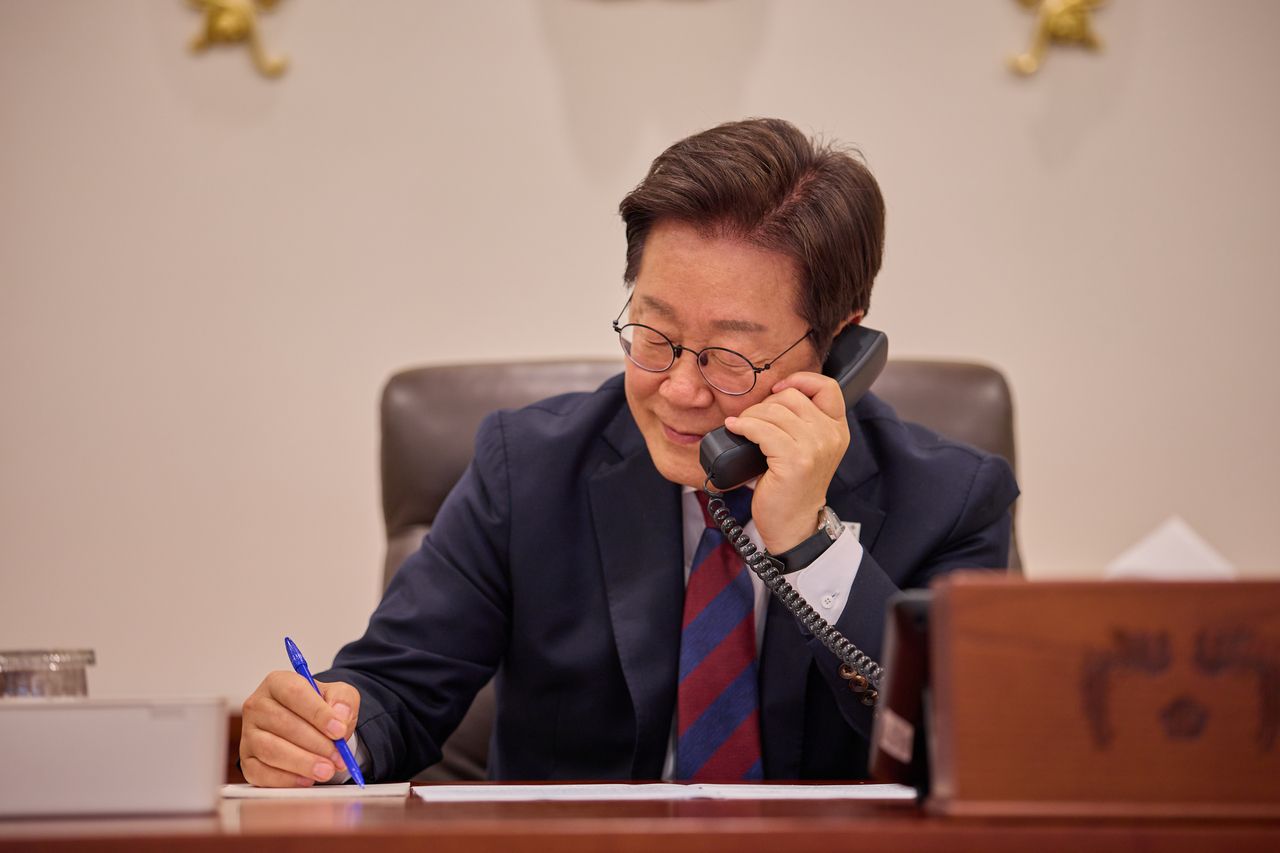 President Lee Jae Myung (Yonhap)]
