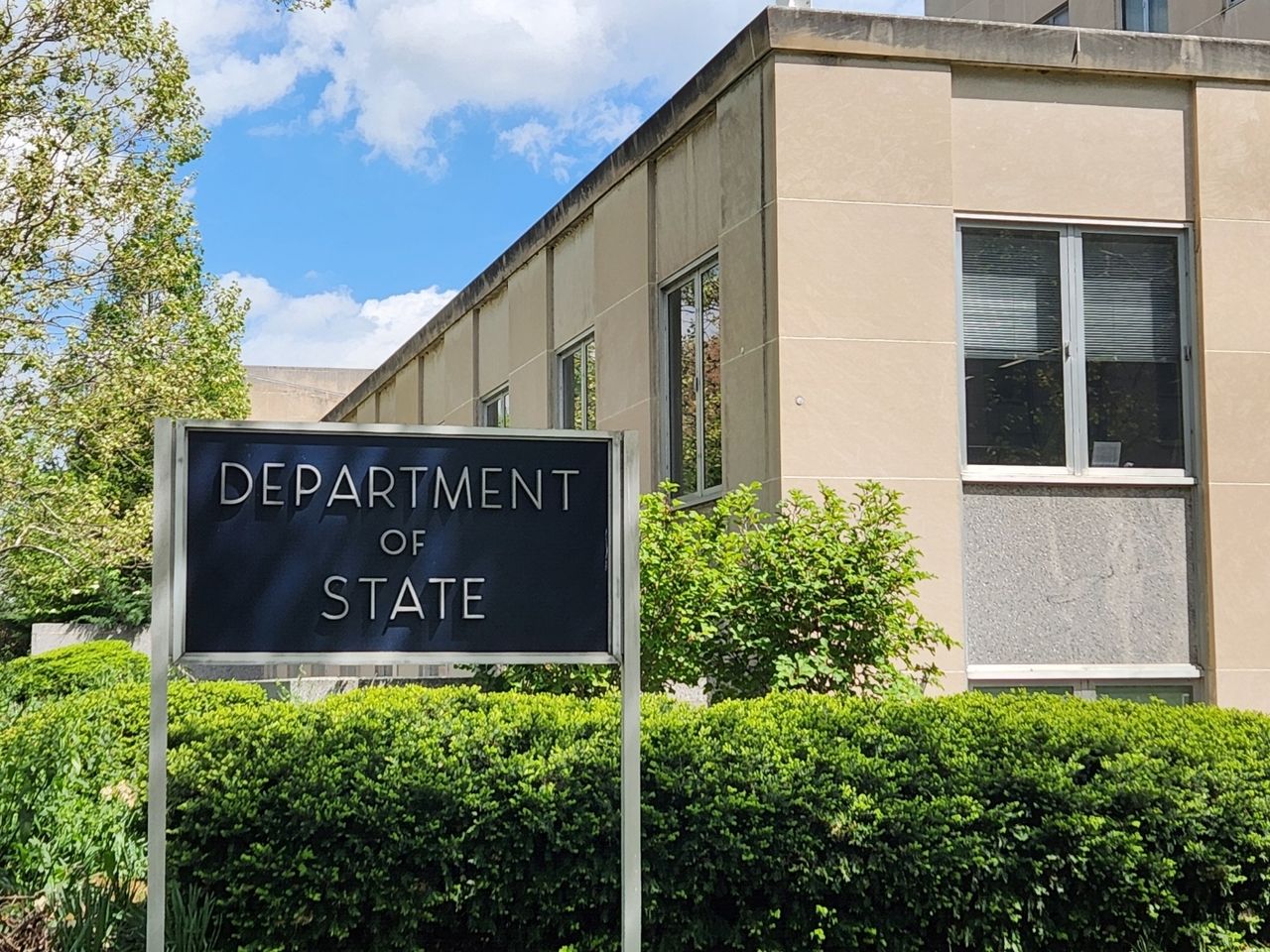 The State Department in Washington (Yonhap)]