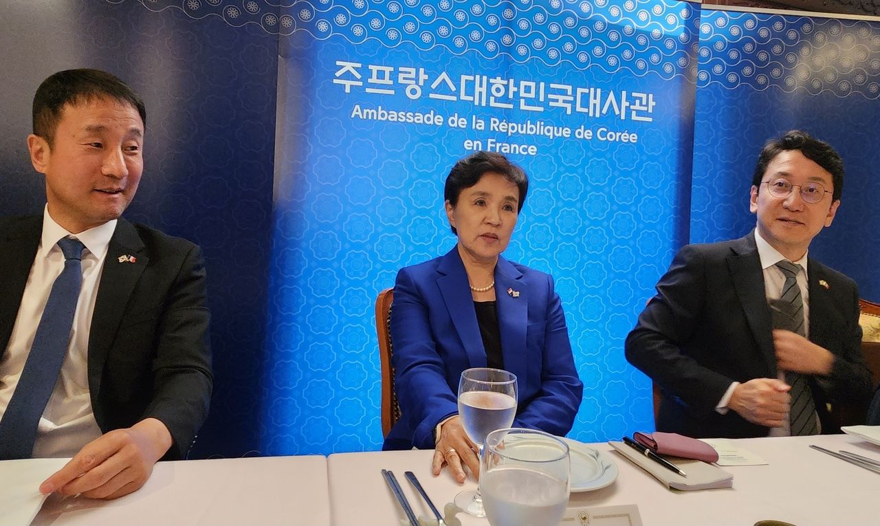 Former Justice Minister Kang Kum-sil, leading South Korean]