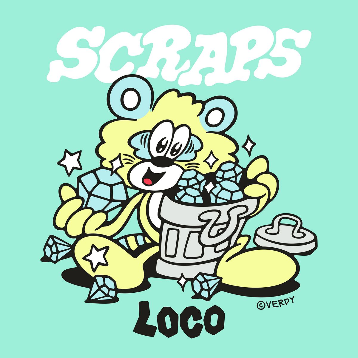 정규 3집 '스크랩스(SCRAPS)' 아트 워크