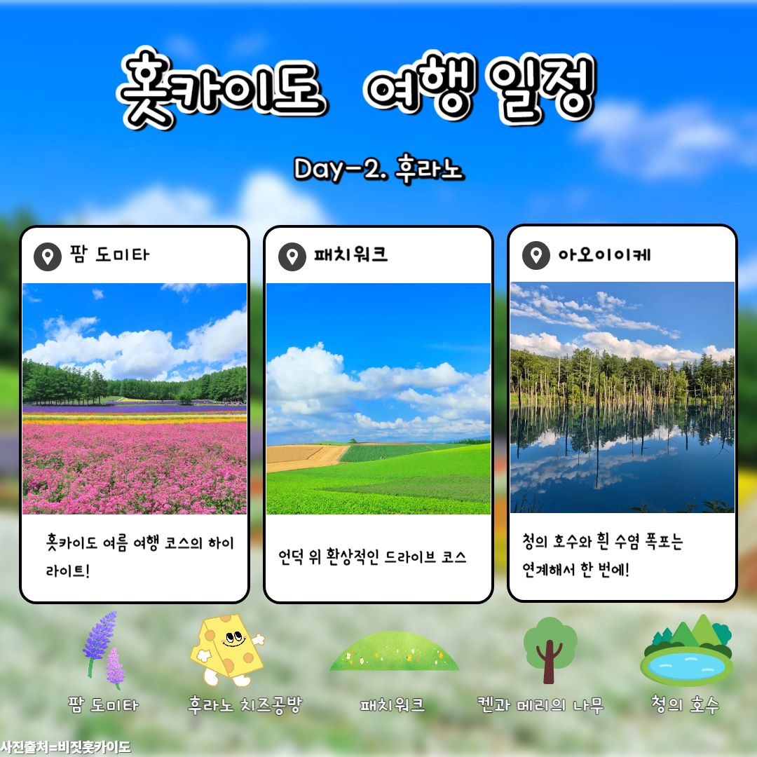 비에이 & 후라노 여행 / ⓒ인포매틱스뷰