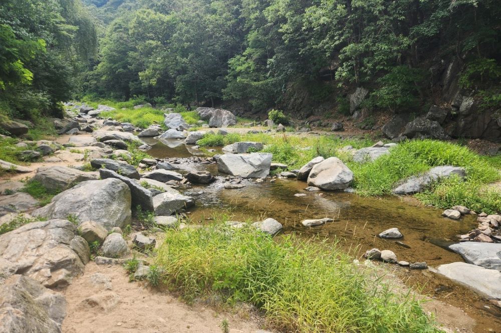 남한산성 계곡 / 직접촬영