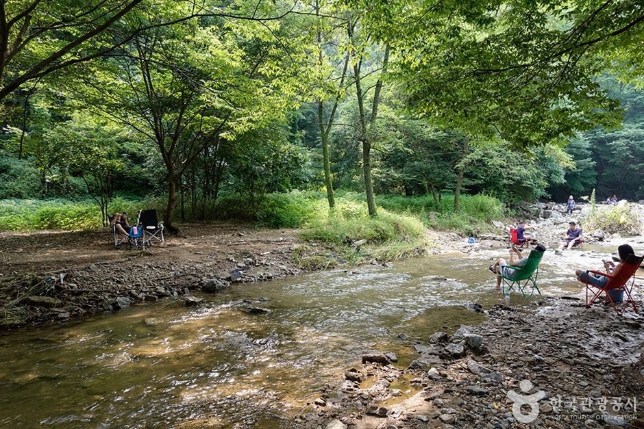 물방아관광지 계곡 / 사진=한국관광공사@TourAPI