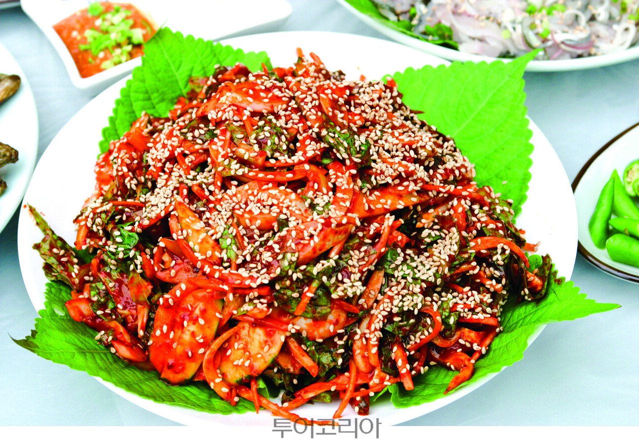 전어회무침/사진-사천시