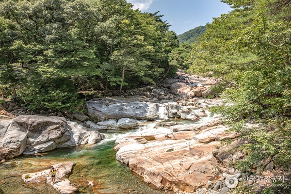 대원사계곡 (ⓒ한국관광공사 대한민국 구석구석)