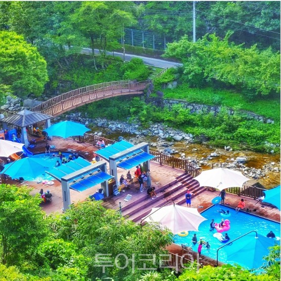 김천수도산 자연휴양림_물놀이장./사진=경북도