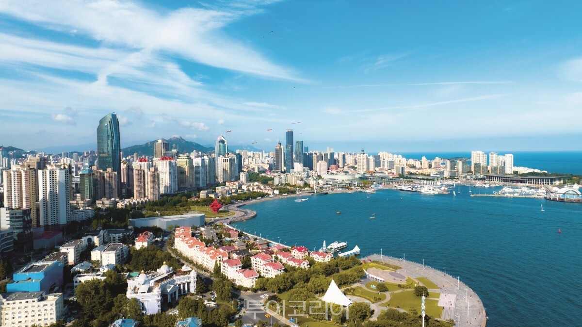 칭다오 5.4광장 주변 전경 /사진제공 = 칭다오 문화관광국