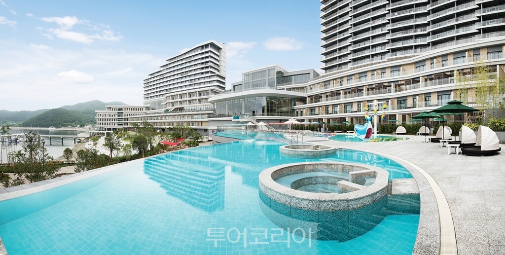 거제 벨버디어 아웃도어 풀(Outdoor Pool /사진-한화리조트