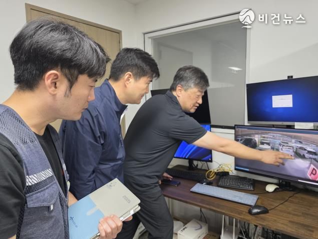 “전기차 화재 예방”…옥교공영주차장에 열화상 지능형 카메라(CCTV) 설치