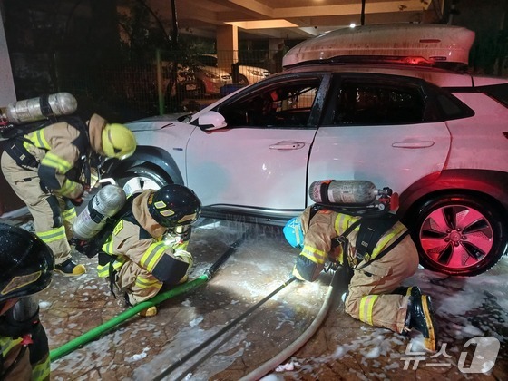 Fire scene / Provided by Incheon Fire Department