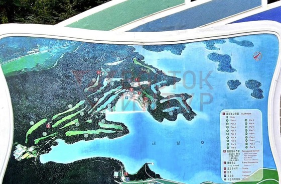 Pyongyang Golf Course 18-hole layout / Vostok Intour