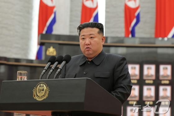 Kim Jong Un, the General Secretary of the Workers\' Party of Korea / Rodong Sinmun