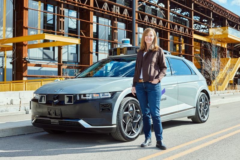 지난 6월 현대차그룹 자율주행 합작사 모셔널 신임 CEO로 선임된 로라 메이저. / 사진=현대차그룹