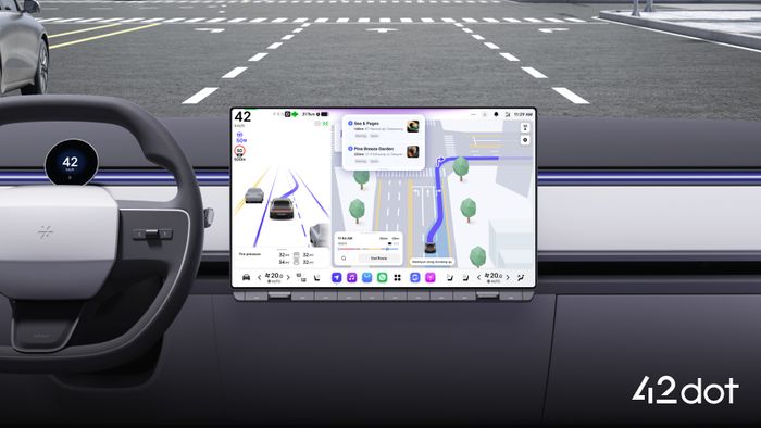 포티투닷이 지난 3월 공개한 차세대 인포테인먼트 시스템 