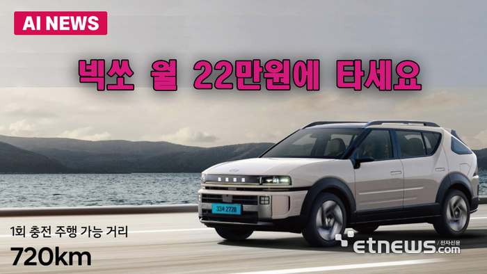 넥쏘 월 22만원에 탄다