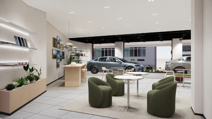 BYD코리아 첫번째 카페형 전시장 'BYD Auto 마포 전시장'