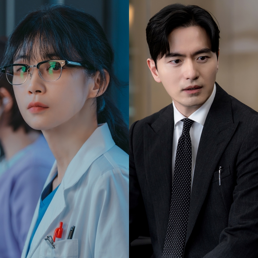 이보영(왼쪽)과 이진욱. 두 사람 각각 '메리 킬즈 피플'과 '에스콰이어'를 선보인다. 사진제공=MBC·JTBC