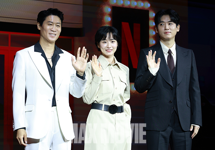 이하늬는 잠시 후 기자간담회만 참석. 정유진 기자