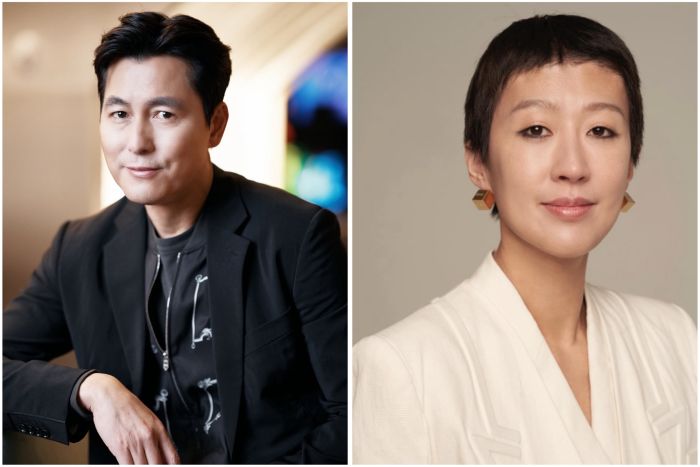 배우 정우성(왼쪽)과 방송인 홍진경. 사진제공=아티스트컴퍼니·티엔터테인먼트