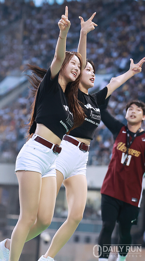 키움 치어리더 송민교, 