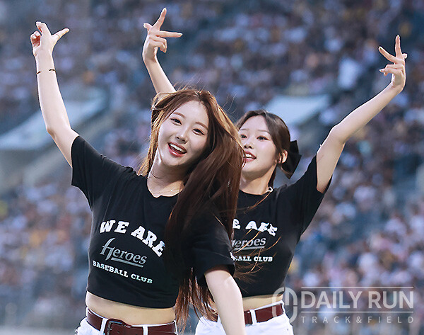 키움 치어리더 송민교, 