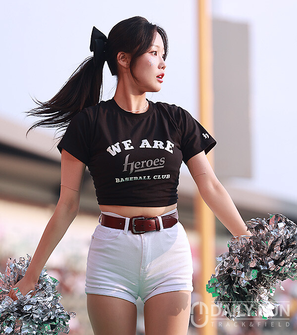 [DR포토] '깜놀' 키움 치어리더 조예은, 