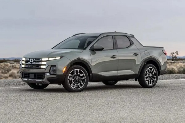 싼타크루즈 전측면부. [사진=현대자동차]