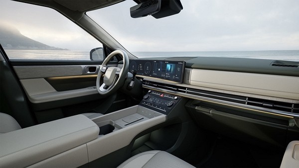 싼타페 실내. [사진=현대자동차]