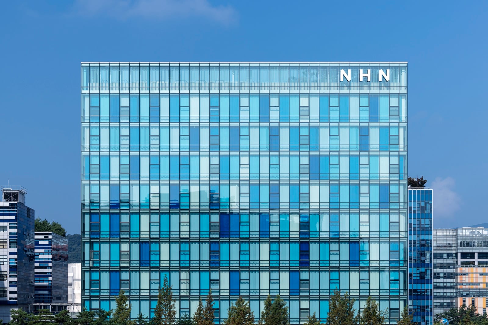 NHN 사옥 전경 모습. /NHN 제공
