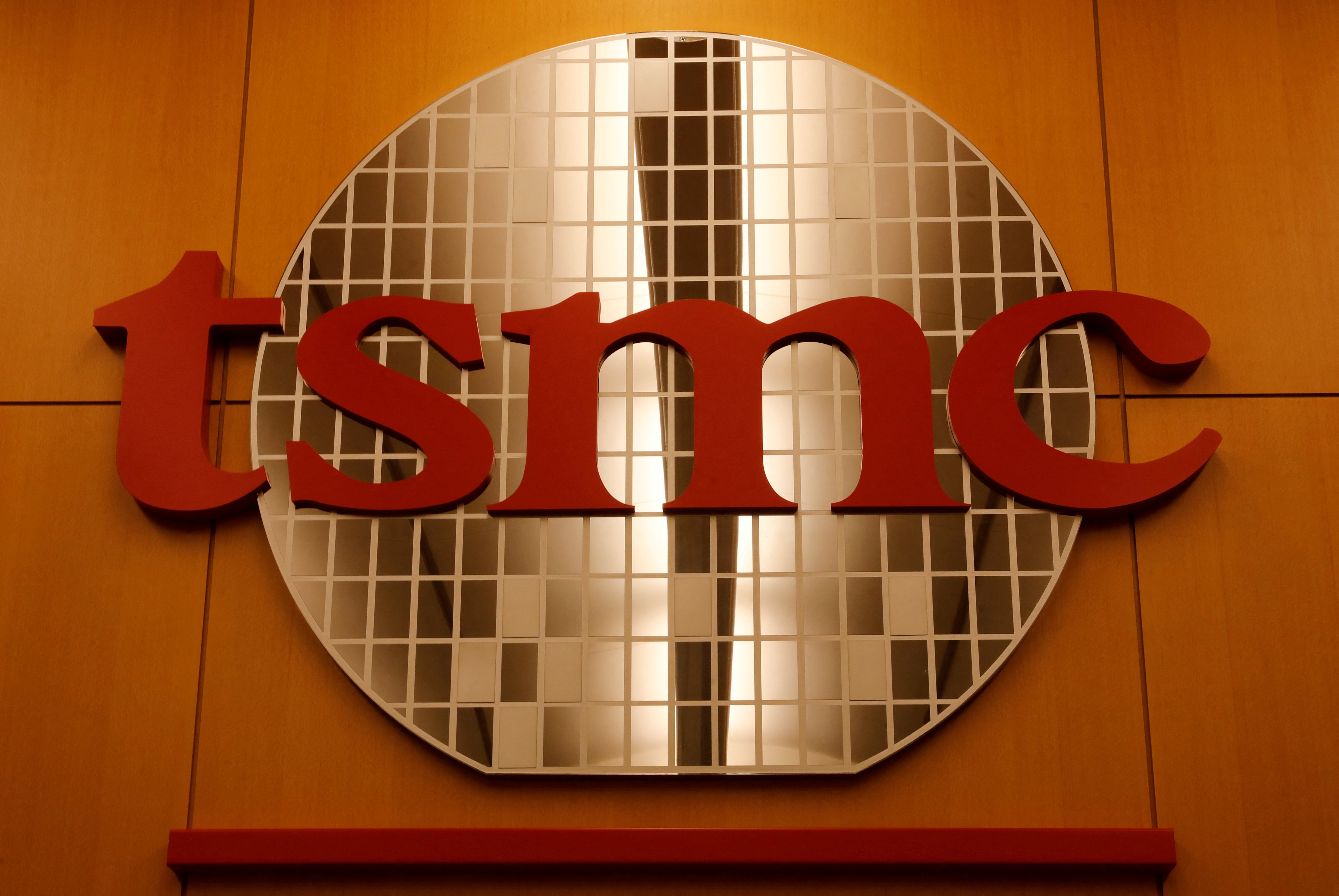 사진은 대만 신주 시의 TSMC 본사에서 촬영한 로고의 모습. /연합뉴스