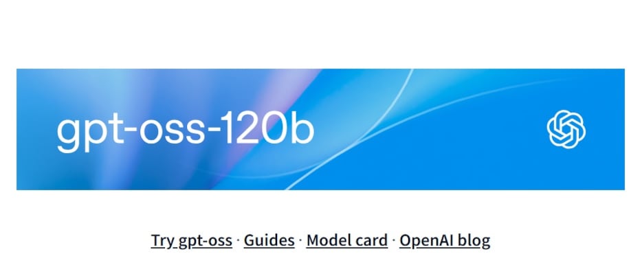 허깅페이스에 공개된 오픈AI의 오픈 웨이트 인공지능 모델 ‘GPT-oss-120b’ / 허깅페이스