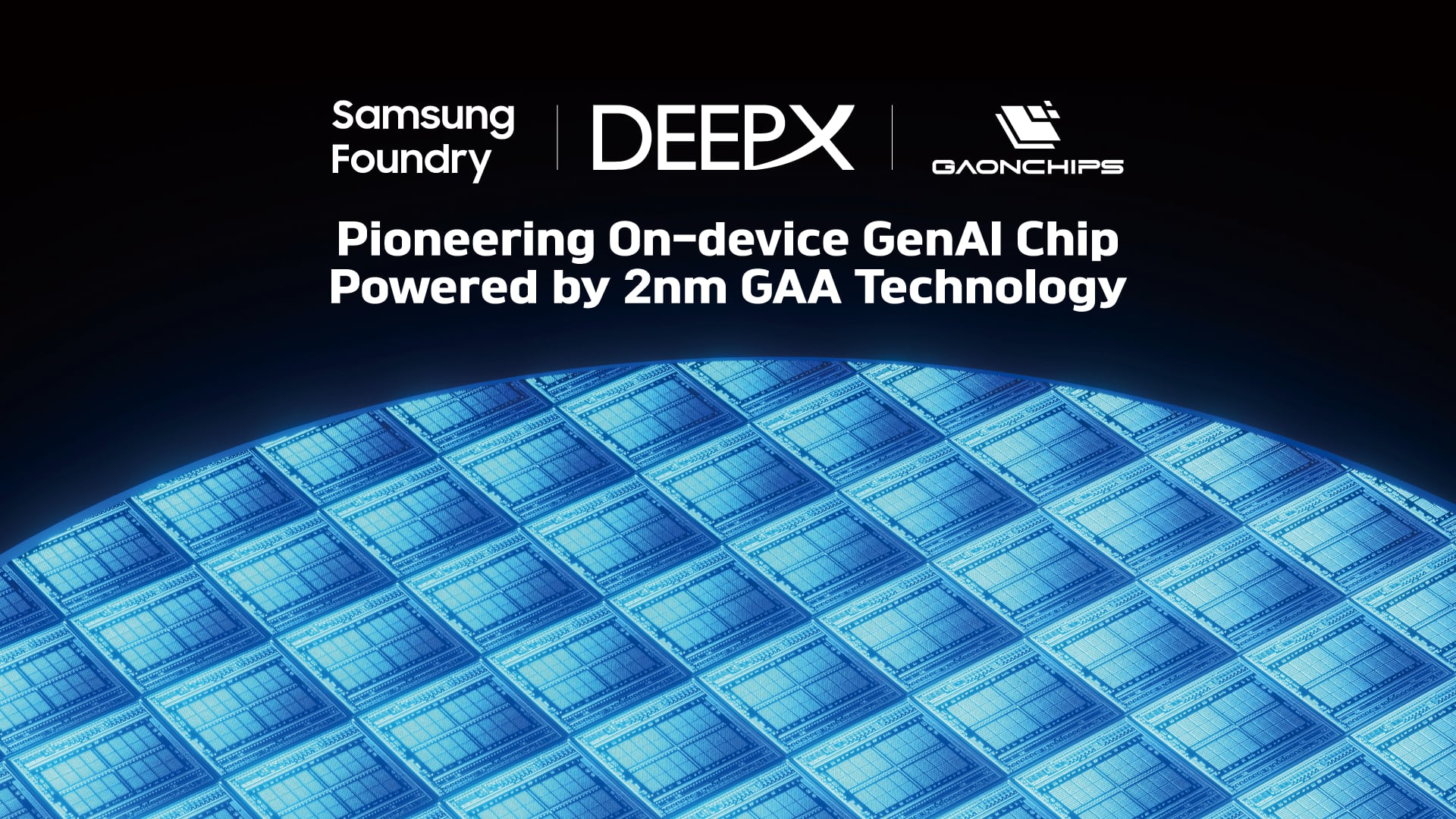 딥엑스, 생성형 인공지능(AI)를 위한 저전력 AI 반도체 개발을 위해 삼성 파운드리와 2나노 공정 계약을 체결했다고 13일 밝혔다./딥엑스 제공