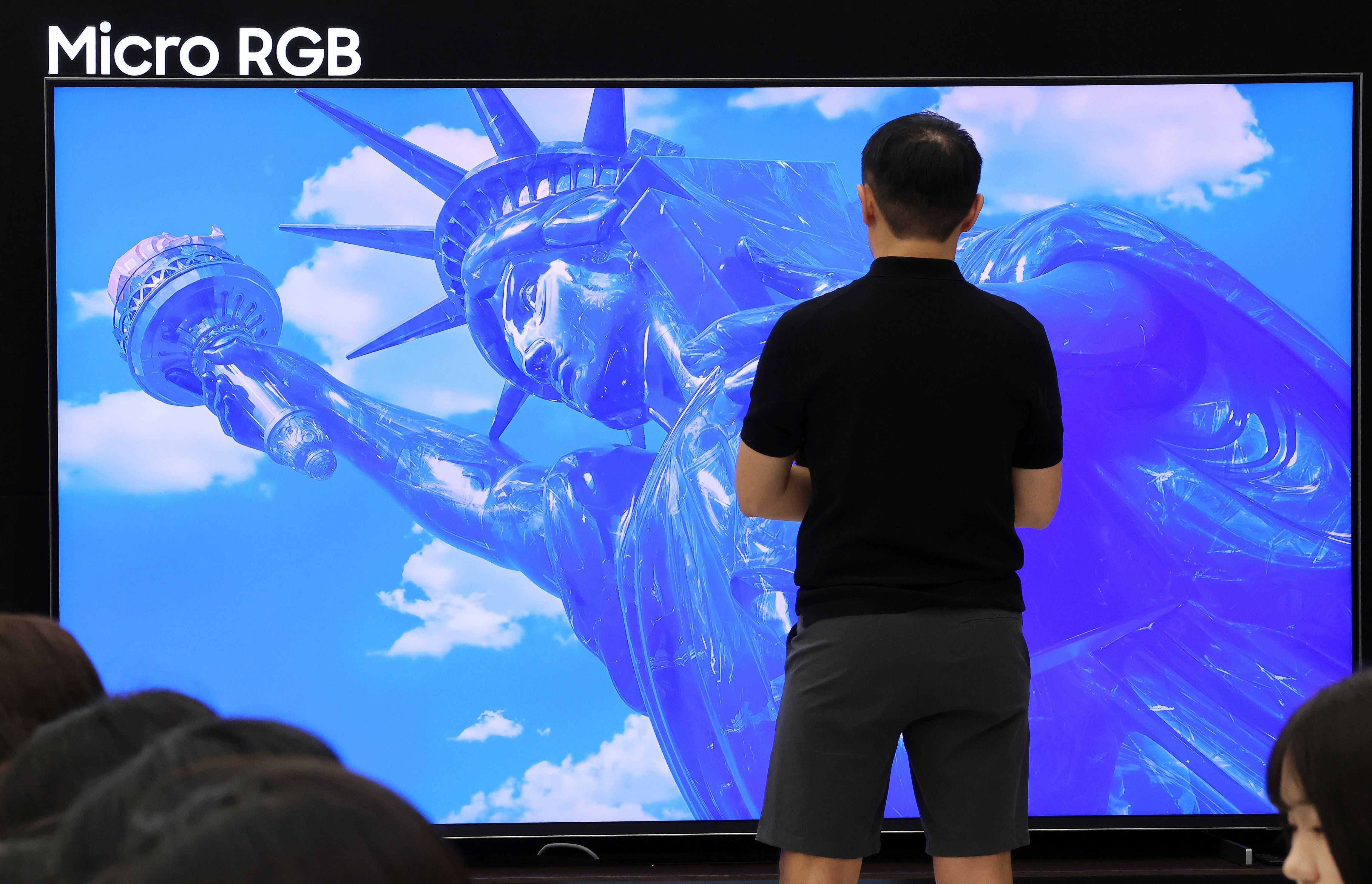 삼성전자의 '마이크로 RGB TV'./연합뉴스