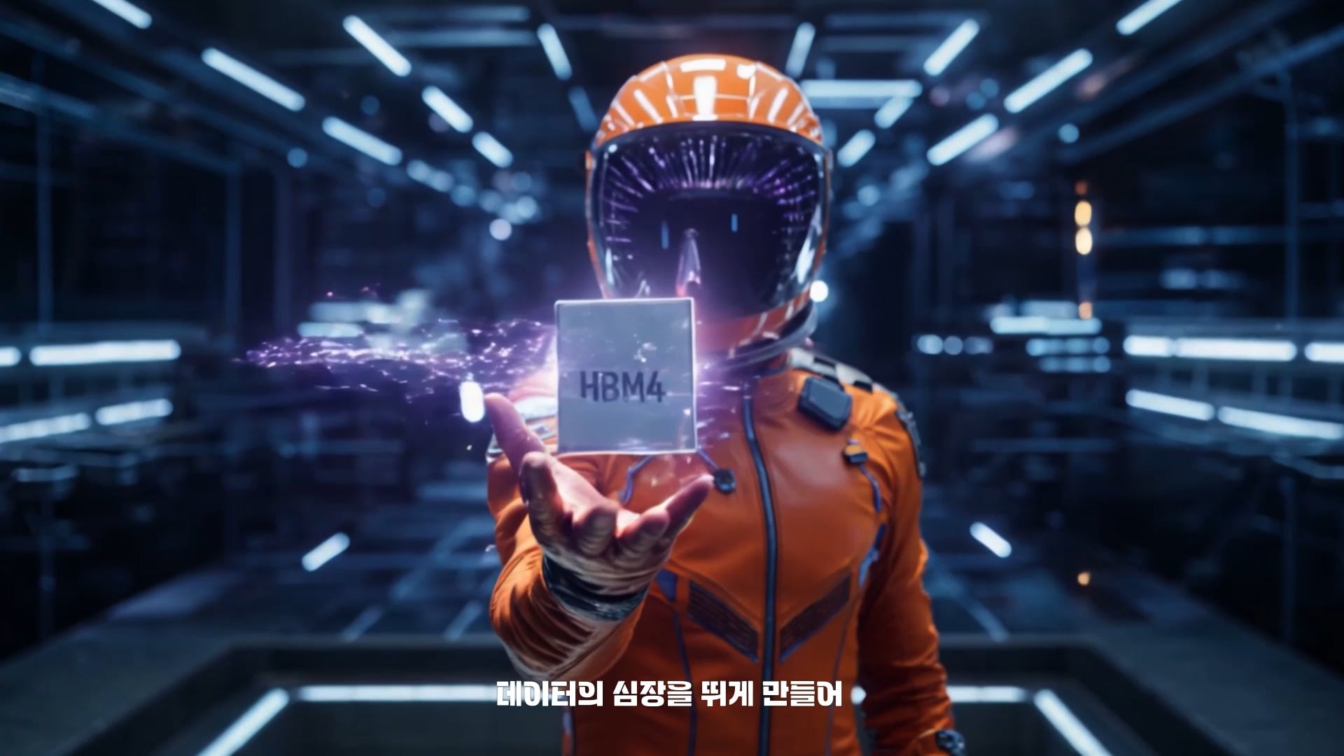 SK하이닉스의 HBM4 뮤직비디오 캡처./SK하이닉스 뉴스룸