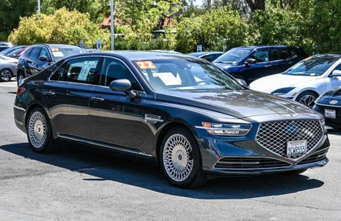 아마존 오토스(Amazon Autos)에 올라온 제네시스 G90 중고차. /아마존 캡쳐