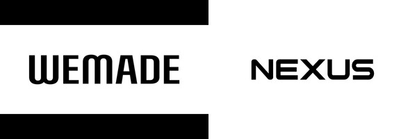 위메이드 로고(좌) 넥써쓰 로고(우). / 각 사