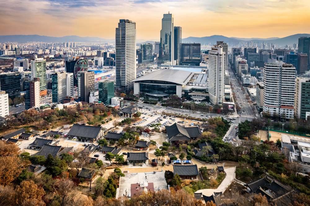 봉은사 전경 / 사진=서울아카이브