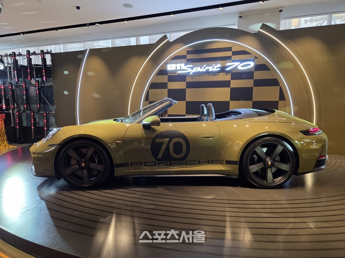 포르쉐 ‘911 스피릿 70’. 청담 | 원성윤 기자 socool@sportsseoul.com