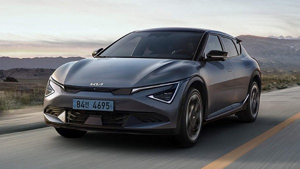 EV6 전측면부. [사진=기아]