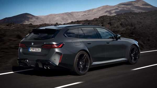 M5 투어링 후측면부. [사진=BMW]