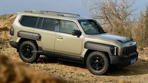 타스만 SUV 예상 렌더링 전측면부. [사진=Theottle]