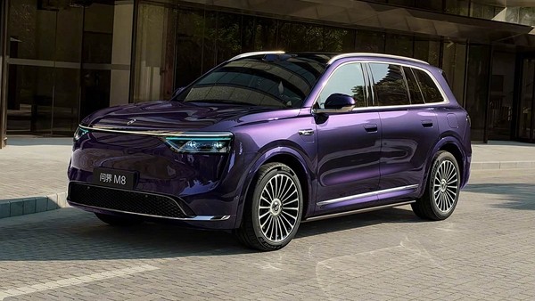 아이토 M8 EV 전측면부. [사진=화웨이]